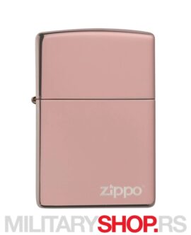 Zippo Upaljač Rose Gold Logo Design