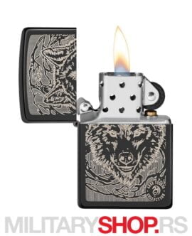 Alternative view of Zippo Wolf Fantasy Upaljač Anne Stokes