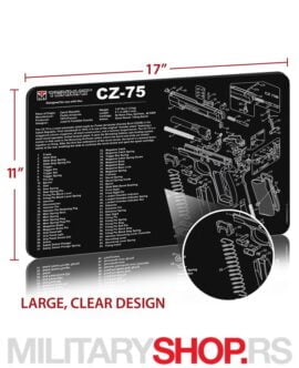 Alternative view of Podloga Za Čišćenje Oružja CZ 75