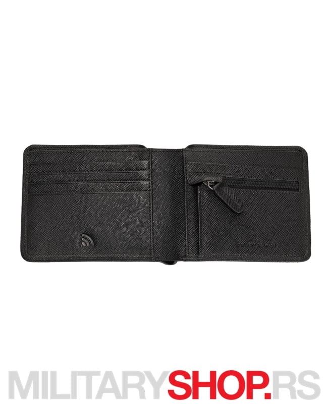 Zippo Kožni Crni Novčanik Saffiano Ziper - Slika 2