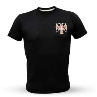 Pamučna Crna Majica Serbian Special Force