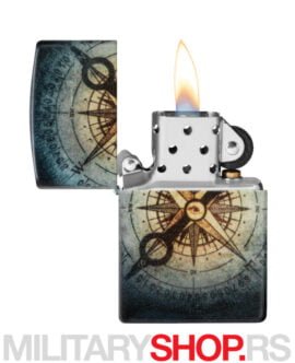 Zippo Compass Ghost Design 48562