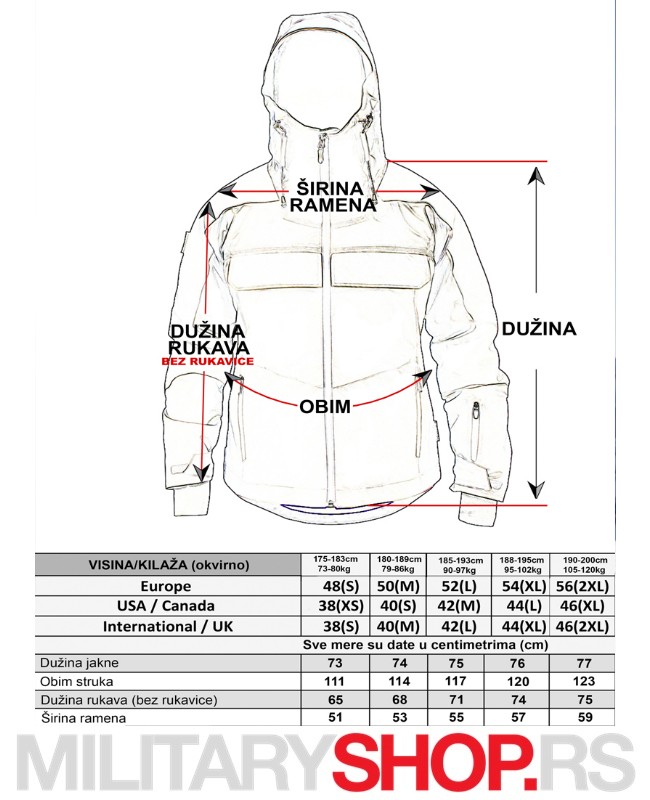 DIG Zimska Jakna Alpine Gen 2 - Slika 3