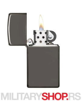 Zippo Slim Upaljač Black Ice