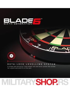 WinMau Blade 6 Dartboard Pikado Meta - Slika 5
