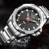 Elegantni Muški Sat - Naviforce 9161 Silver