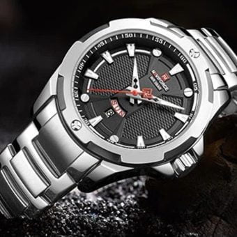 Elegantni Muški Sat - Naviforce 9161 Silver