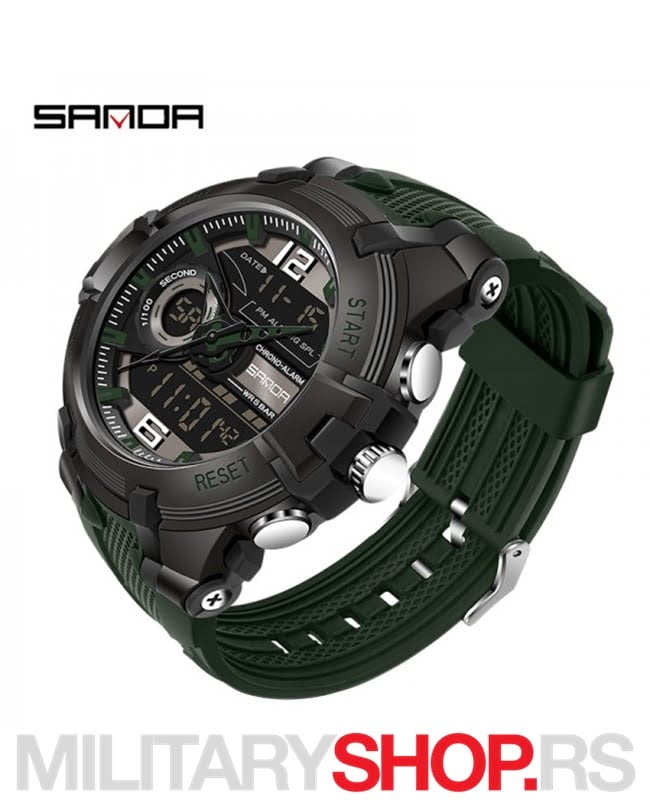 Sportski Muški Sat - Sanda 6015 Green