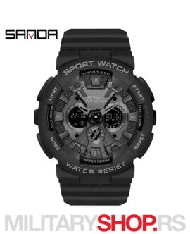 Sportski Muški Sat - Sanda 6068 Black