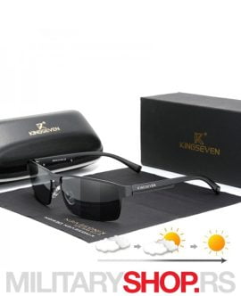 Elegantne Sunčane Naočare - Kingseven N7756 Black