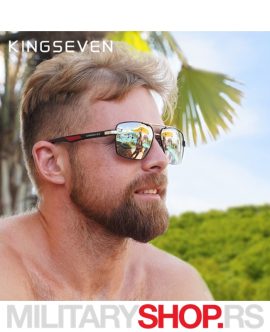 Elegantne Sunčane Naočare - Kingseven N7719 Black - Slika 3