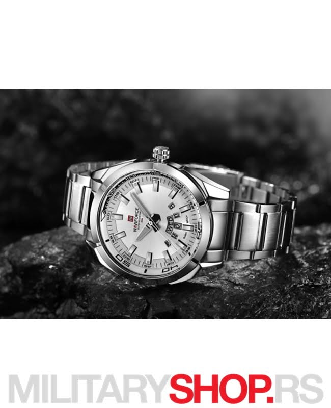 Elegantni Muški Sat - Naviforce 9038 White - Slika 2