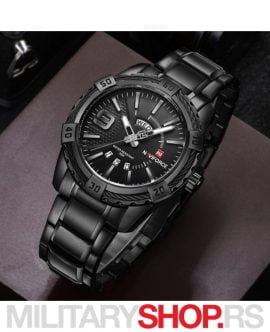 Elegantni Muški Sat - Naviforce 9117M Black