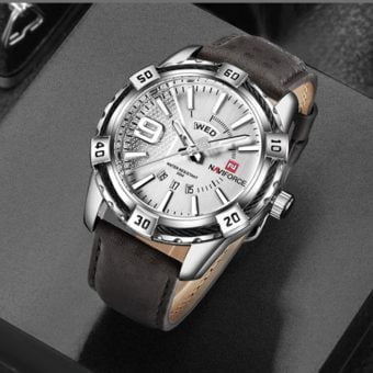 Elegantni Muški Sat - Naviforce 9117K White