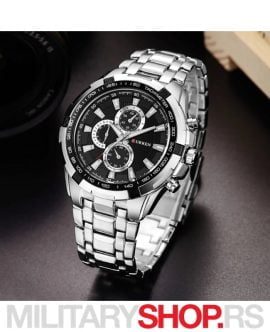 Elegantni Muški Sat - Curren 8023 Silver