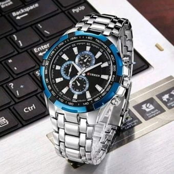 Elegantni Muški Sat - Curren 8023 SilverBlue