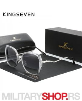 Elegantne Sunčane Naočare - Kingseven N7832 White
