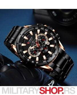 Elegantni Muški Sat - Curren 8363 Black