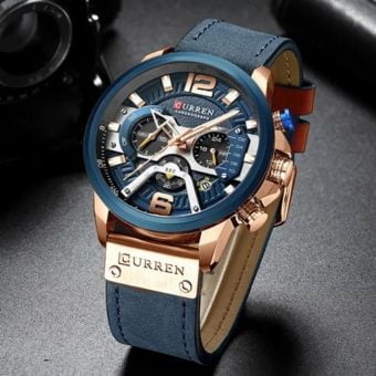 Elegantni Muški Sat - Curren 8329 Blue