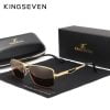 Elegantne Sunčane Naočare - Kingseven N7906 Brown