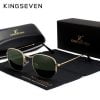 Elegantne Sunčane Naočare - Kingseven N7548 Green