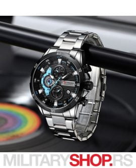 Elegantni Muški Sat - Curren 8402 Silver