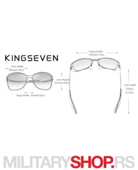 Elegantne Sunčane Naočare - Kingseven N7017 Purple - Slika 3