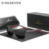 Elegantne Sunčane Naočare - Kingseven 9006T RedBlack