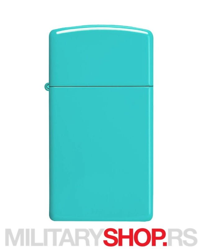 Zippo Upaljač Slim Design Flat Turquoise - Slika 3