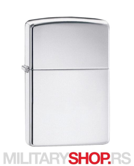 Zippo Armor Gold Skull Design – Accendino Tempesta Cromato Lucido, Con Teschio, Confezione Regalo
