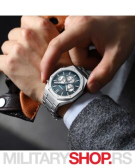 Alternative view of Elegantni Muški Sat - Curren 8440 Blue