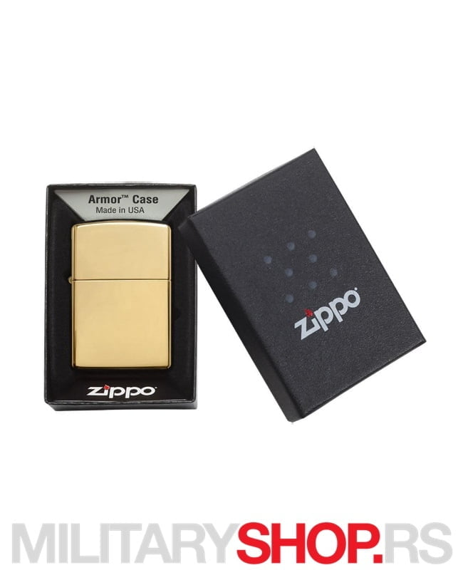Zippo Upaljač Armor High Polish Brass - Slika 4