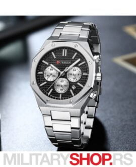 Elegantni Muški Sat - Curren 8440 Black