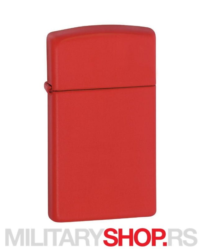 Zippo Upaljač Slim Design Red Matte - Slika 2