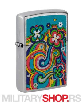 Alternative view of Zippo Upaljač Flower Power Print Design