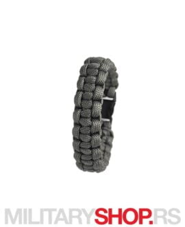 Alternative view of Cobra Survivor Paracord Narukvica Sive Boje