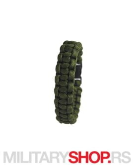 Alternative view of Cobra Survivor Paracord Narukvica Olive Boje