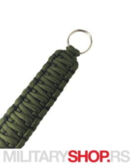 Alternative view of King Cobra Paracord Privezak Olive Boje