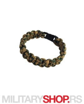Cobra Survivor Paracord Narukvica Savana Camo