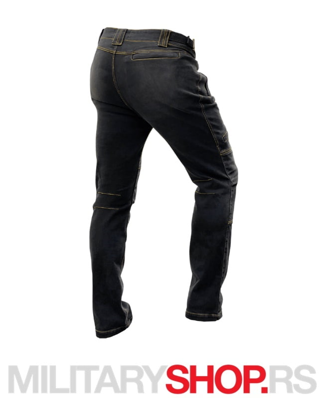 Black Moto Jeans - Pontis Motorističke Farmerke - Slika 5