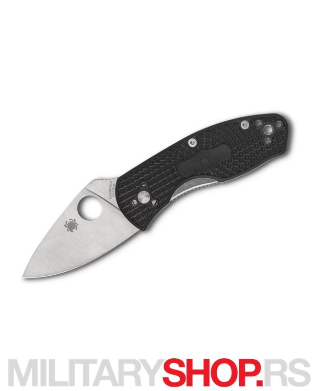 Spyderco Ambitious Lightweight Black Plain Edge