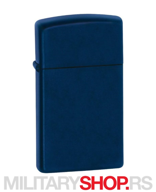 Zippo Upaljač Blue Matte Slim Model