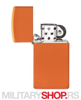 Alternative view of Zippo Upaljač Orange Matte Slim Model