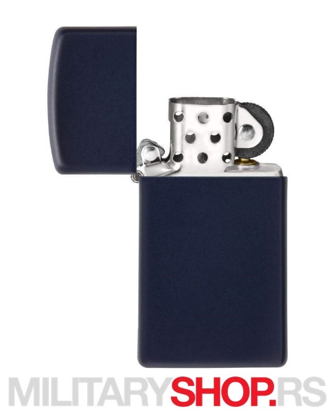 Zippo Upaljač Blue Matte Slim Model - Slika 2