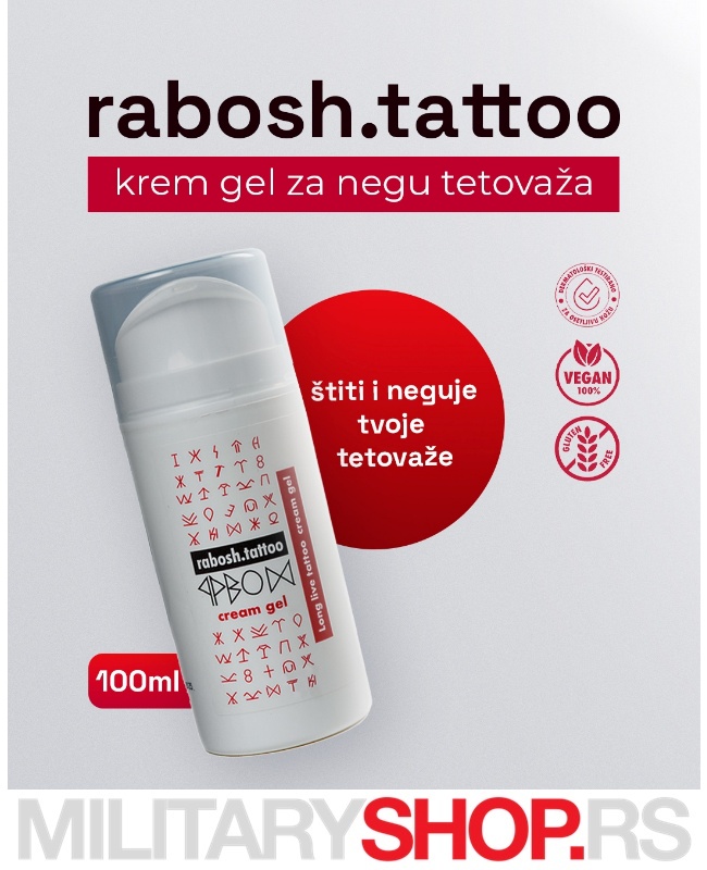 Sredstvo Za Dugotrajnu Negu Tetovaža - Rabosh - Slika 8
