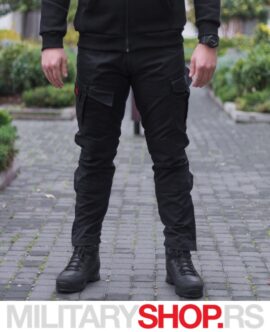 Taktičke Pantalone Predator 3.0 RipStop Crne - Slika 6