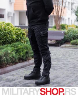 Taktičke Pantalone Predator 3.0 RipStop Crne - Slika 7