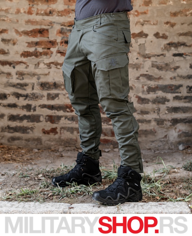 Taktičke Pantalone Predator 3.0 RipStop Zelene - Slika 5