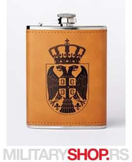 Pljoska Za Alkohol - Grb Srbije 240ml