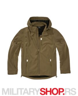 Hurricane Softshell Brandit Olive Jakna